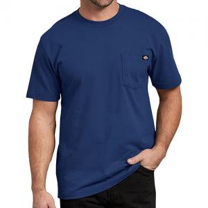 (WS450 EL) HEAVYWEIGHT TEE-DEEP BLUE