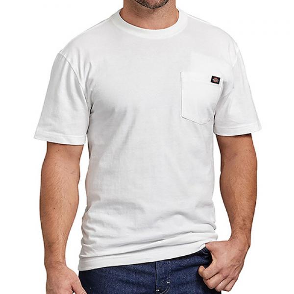 (WS450 WH) HEAVYWEIGHT TEE-WHITE
