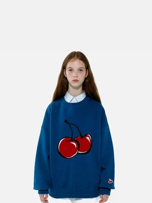 BIG CHERRY SWEATSHIRT IA [BLUE]