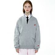 SMALL CHERRY SWEATSHIRT IA [MELANGE GRAY]