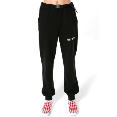 STRAP TRAINING PANTS_black