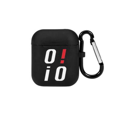 BIG LOGO AIRPODS CASE_black