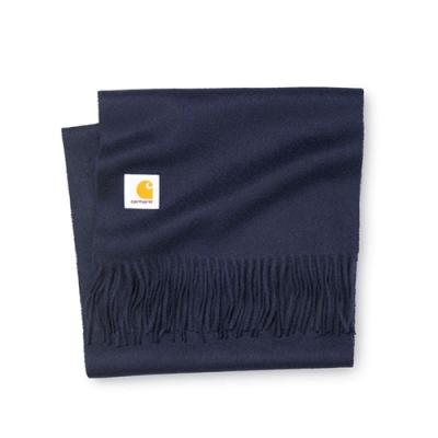 (I013507) CLAN SCARF-DARK NAVY