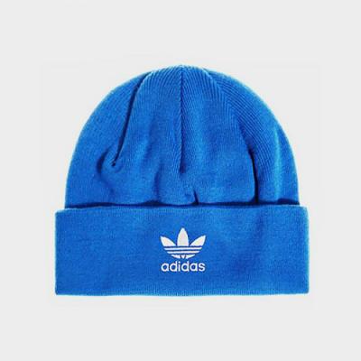 (CL5308) TREFOIL BEANIE-COLLEGIATE ROYAL BLUE/WHITE