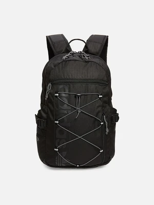 (CL5492) BUNGEE BACKPACK-BLACK/BLACK