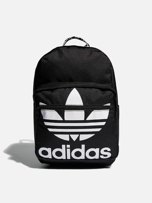 (CL5498) TREFOIL POCKET BACKPACK-BLACK/WHITE