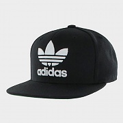 TREFOIL CHAIN SNAPBACK-BLACK/WHITE