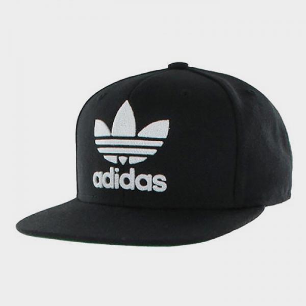 TREFOIL CHAIN SNAPBACK-BLACK/WHITE