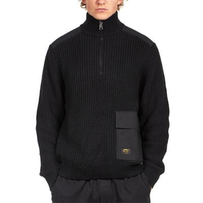 워커 하프집업 스웨터(I026961) BLACK