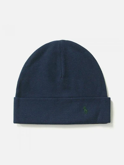(6F0468) 써멀 커프 햇 비니 NAVY