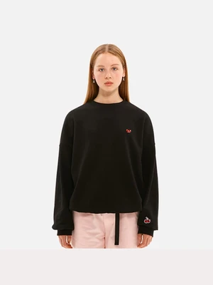 SMALL CHERRY SWEATSHIRT JS [BLACK]