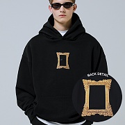 FRAME HOODIE_BLACK