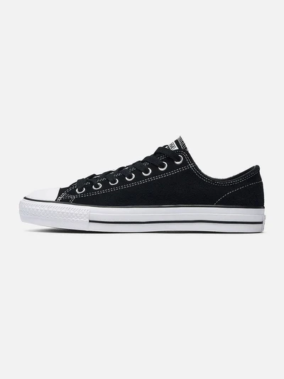 (159574C) 척테일러 스웨이드 올스타 프로 OX BLACK/BLACK/WHITE