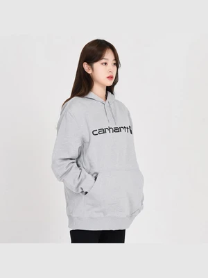 (103873) 포스 델몬트 로고 후드티 ASPHALT (058)