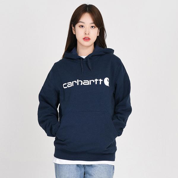 (103873) 포스 델몬트 로고 후드티 NAVY (981)