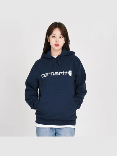 (103873) 포스 델몬트 로고 후드티 NAVY (981)