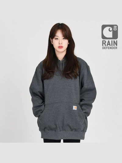 (100615) 팩스톤 헤비웨이트 후드티 CARBON HEATHER (026)