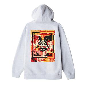(111762244) 3페이스 컬리지 후드티 ASH