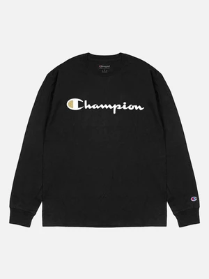 (GT78H) 가슴로고 스크립트 클래식 긴팔티 BLACK/GOLD