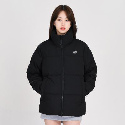 남여공용 UNI 액티브 구스다운 숏패딩 BLACK
