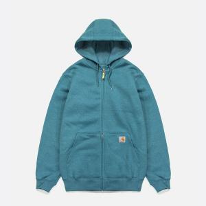 (K122) 미드웨이트 후드집업 OCEAN BLUE HEATHER