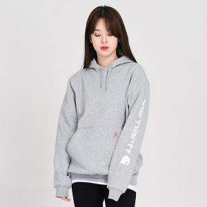 (k288) 미드웨이트 팔로고 후드티 HGY (wht logo)