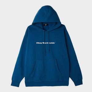 (112842671) 월드와이드 박스핏 프리미엄 후드티 BLUE SAPPHIRE