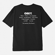 (166912519) 노 저스티스 노 피스 헤비웨이트 박스 반팔티 OFF BLACK