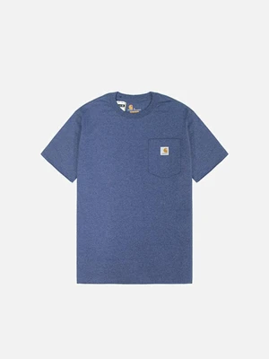 워크 포켓 반팔티 DUSK BLUE HEATHER (I35)