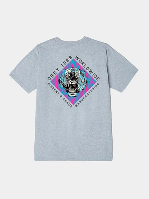 (165262584) 디센트 앤드 카오스 타이거 반팔티 HEATHER GREY
