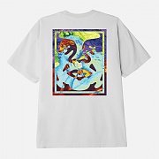 (165262589) 스테츄 아이콘 반팔티 WHITE