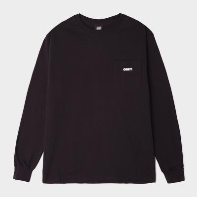 (163272349) 볼드 포켓 긴팔티 BLACK