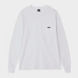 (163272349) 볼드 포켓 긴팔티 WHITE
