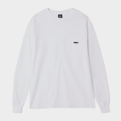 (163272349) 볼드 포켓 긴팔티 WHITE