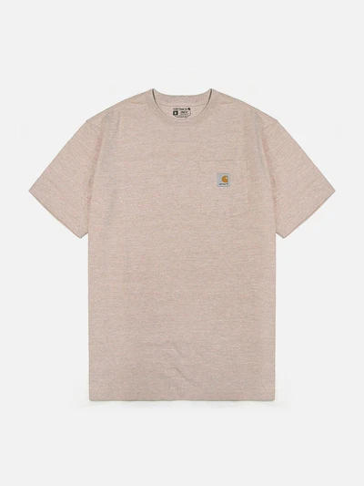 (K87) 워크 포켓 반팔티 CREPE SNOW (V20)