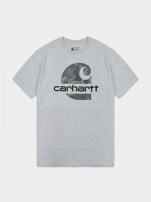 (104867) 카모 C로고 반팔티 HEATHER GREY