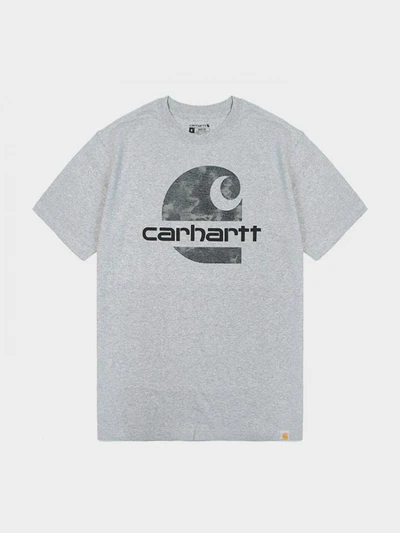 (104867) 카모 C로고 반팔티 HEATHER GREY