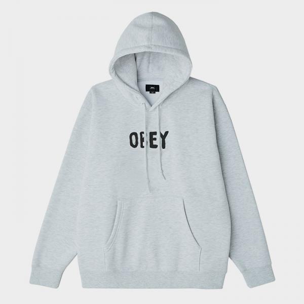 (112842601) 오쥐 박스핏 프리미엄 후드티 ASH GREY