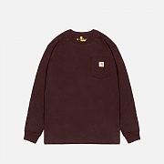 (K126) 워크 포켓 긴팔티 PORT