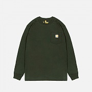 (K126) 워크 포켓 긴팔티 PEAT