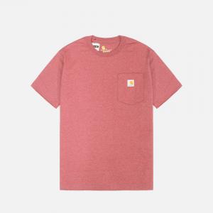 워크 포켓 반팔티 BLUSH PINK HEATHER (P11)