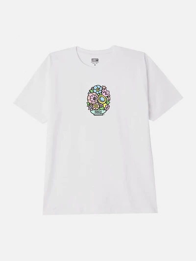 (165262955) 플라워 바스켓 반팔티 WHITE