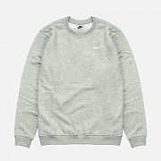 (CJ1614) 팀 클럽 스우시 맨투맨 GREY