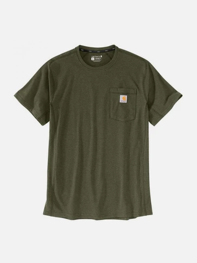 (104616) 포스 포켓 반팔티 (G73) BASIL HEATHER