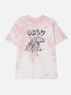 (163402959) 페어리 앤드 머쉬룸 타이다이 반팔티 PINK CLAY TIE DYE