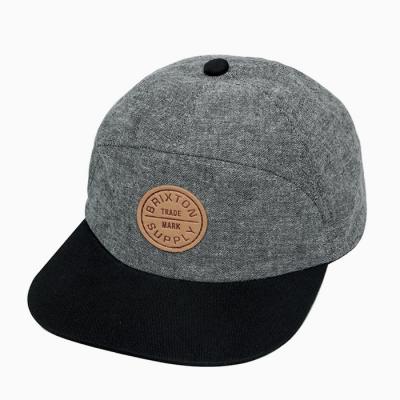 OATH CAP-CHARCOAL/BLACK