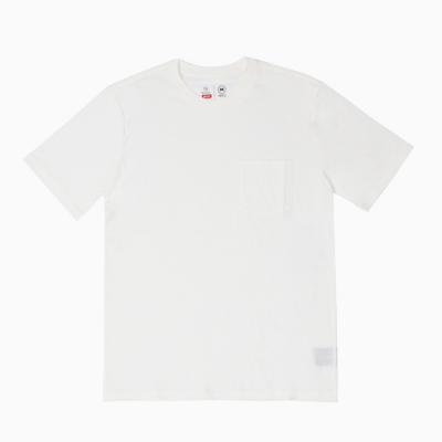 BASIC S/S POCKET TEE-OFF WHITE