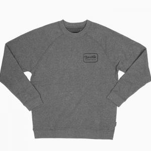 CODA CREW FLEECE-HEATHER GREY
