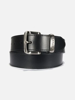 (A0005511) 브라이들 레더 디보스드 메탈 키퍼 벨트 BLACK