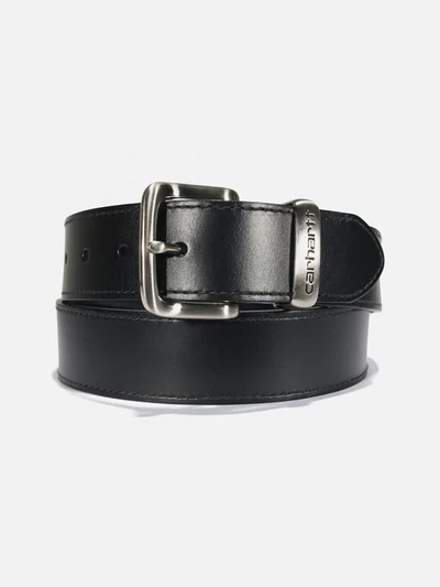 (A0005511) 브라이들 레더 디보스드 메탈 키퍼 벨트 BLACK